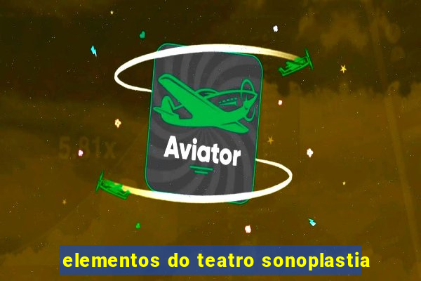 elementos do teatro sonoplastia